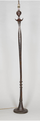 Fondation Giacometti -  Lampadaire modèle « figure »