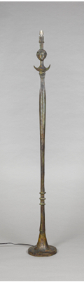 Fondation Giacometti -  Lampadaire modèle « figure »