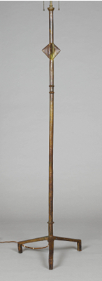 Fondation Giacometti -  Lampadaire modèle « étoile »