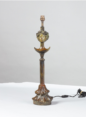 Fondation Giacometti -  Lampe modèle « tête »