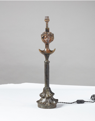 Fondation Giacometti -  Lampe modèle « tête »