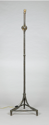 Fondation Giacometti -  Lampadaire modèle « osselet », deuxième version