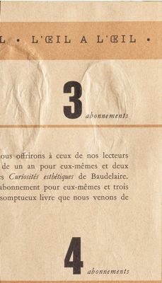 Fondation Giacometti -  Deux bustes d'hommes sur une page de la revue L'Oeil, n° 23, novembre 1956, p. 51