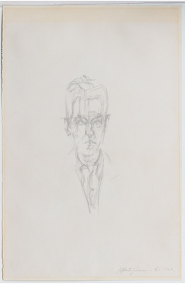 Fondation Giacometti -  Portrait d'André du Bouchet