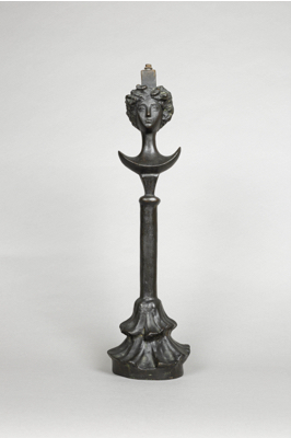 Fondation Giacometti -  Lampe modèle « tête »