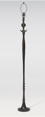 Fondation Giacometti -  Lampadaire modèle « figure »