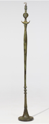 Fondation Giacometti -  Lampadaire modèle « figure »