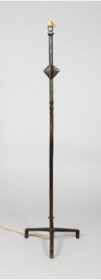 Fondation Giacometti -  Lampadaire modèle « étoile»