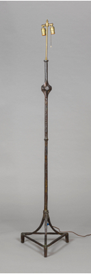 Fondation Giacometti -  Lampadaire modèle « osselet », deuxième version