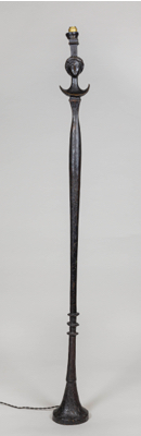 Fondation Giacometti -  Lampadaire modèle « figure », version étroite