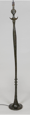 Fondation Giacometti -  Lampadaire modèle « figure »