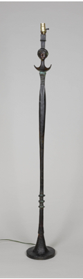 Fondation Giacometti -  Lampadaire modèle « figure »