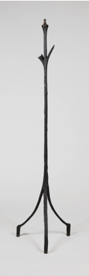 Fondation Giacometti -  Lampadaire modèle « feuille »